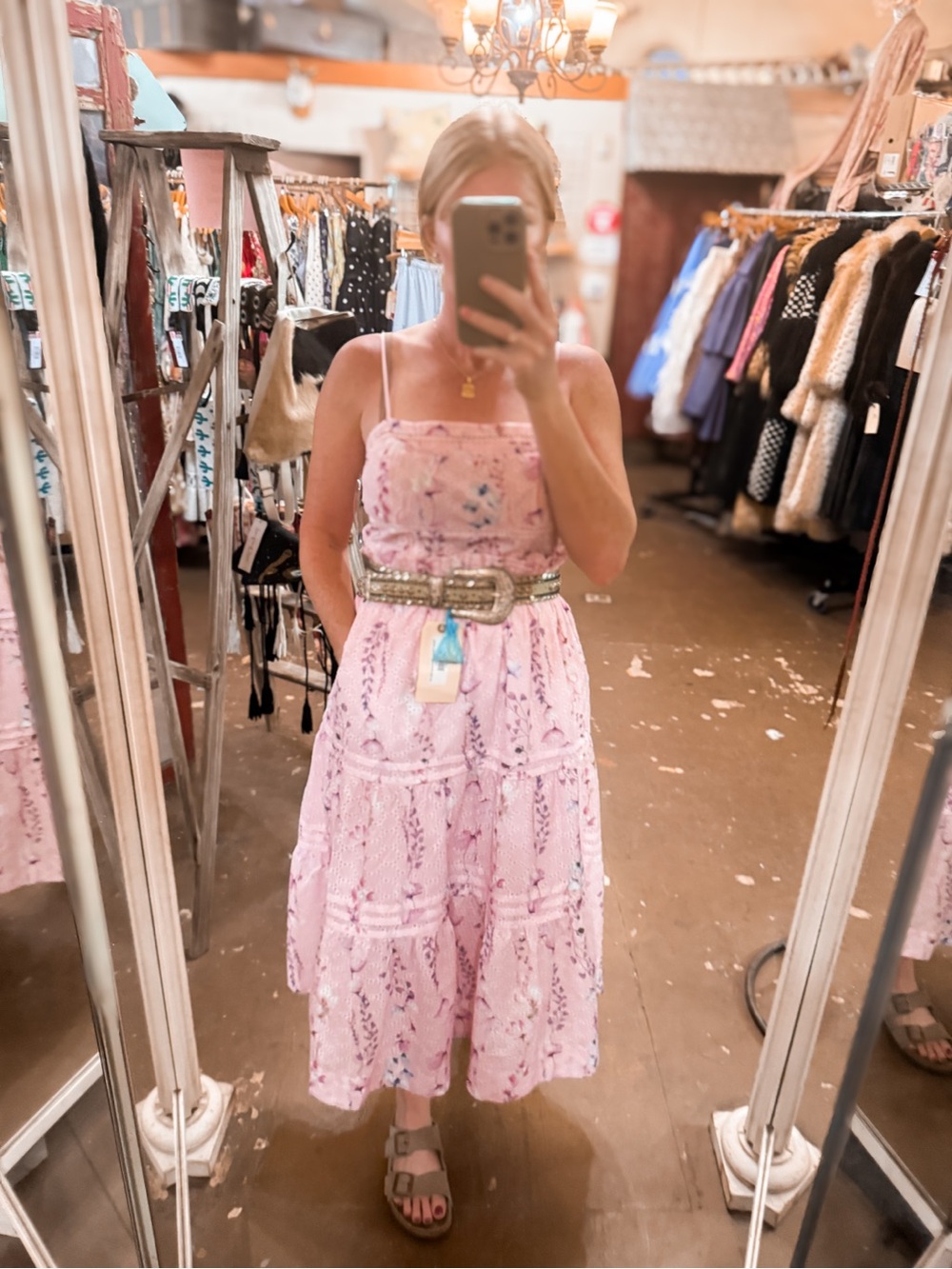 Pink Floral Set
